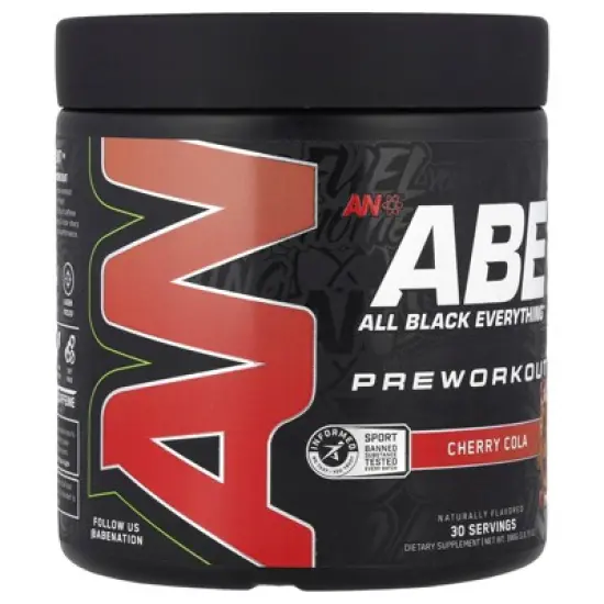 ABE Preworkout, Cherry Cola, 13.75 oz (390 g) image {3}