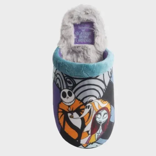 Women's Disney The Nightmare Before Christmas Slippers - Black image {2}