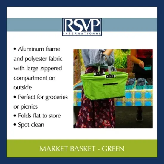 Rsvp Market Basket - Green image {13}