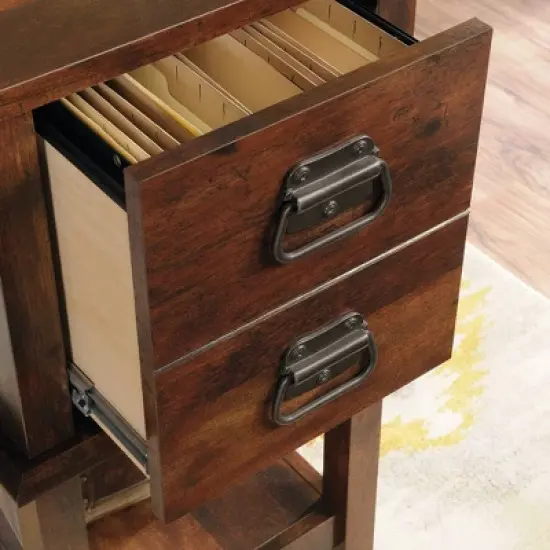 Viabella Desk Dark Brown - Sauder image {5}