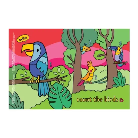Munchkin Story Mat Disposable Placemats For Kids' - 18ct image {2}