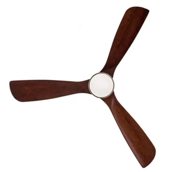 YIYIBYUS 47in LED Indoor Reversible 6 Speeds Smart Timing Ceiling Fan, Brown image {5}