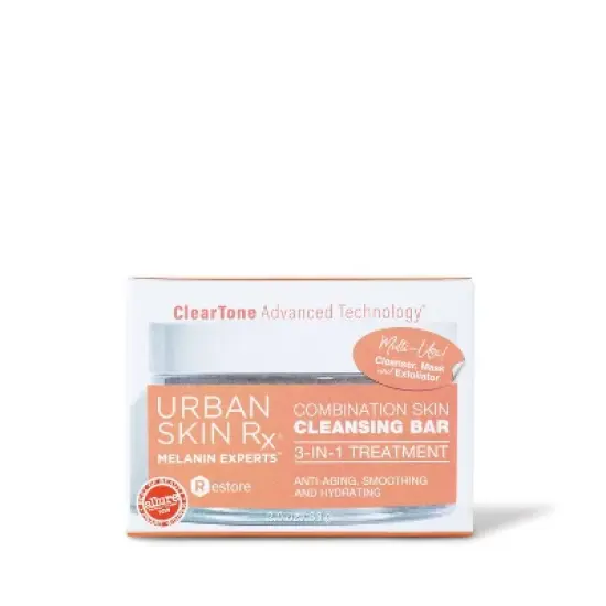 Urban Skin Rx 3-in-1 Combination Skin Cleansing Bar - 2oz image {2}