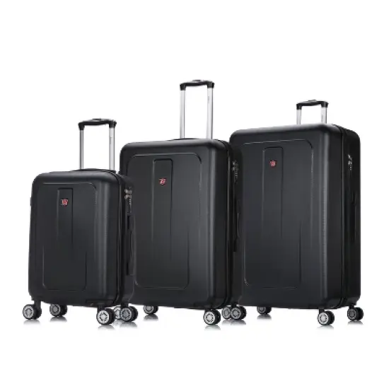DUKAP Crypto Lightweight 3pc Hardside Luggage Set image {9}