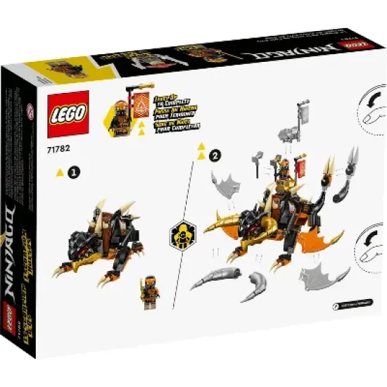 LEGO NINJAGO Cole Earth Dragon EVO Ninja Action Toy 71782 image {3}