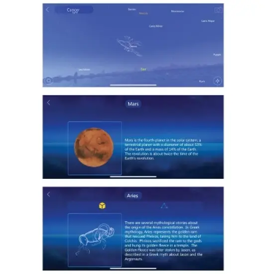 Explore One STARAPP - 50mm Refractor Telescope w/ Panhandle Mount and Astronomy APP image {7}