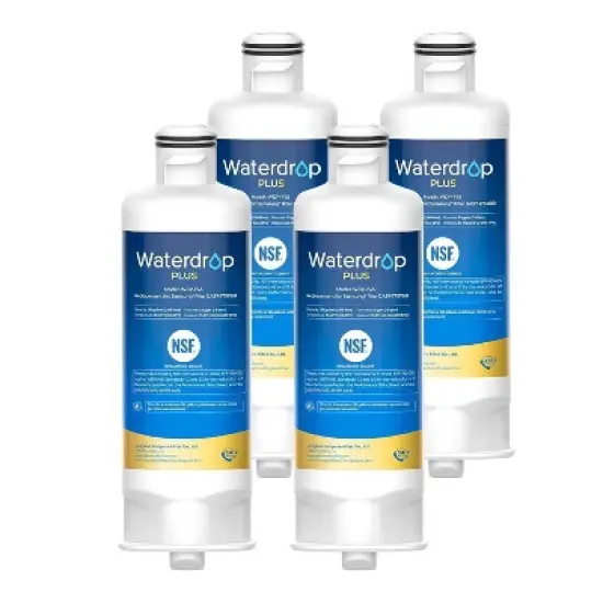 Waterdrop 4pk Plus DA97-17376B Replacement for Samsung HAF-QIN/EXP Refrigerator Water Filter image {9}