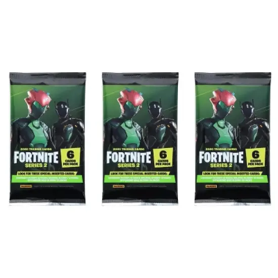 Panini America Panini Fortnite Series 2 Trading Cards Gravity Feed | 3 Packs image {1}