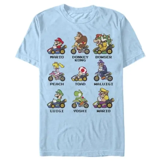 Men's Nintendo Mario Kart Cast T-Shirt image {9}