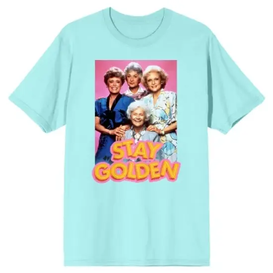 Golden Girls Stay Golden Women's Mint Short Sleeve Tee Shirt image {2}