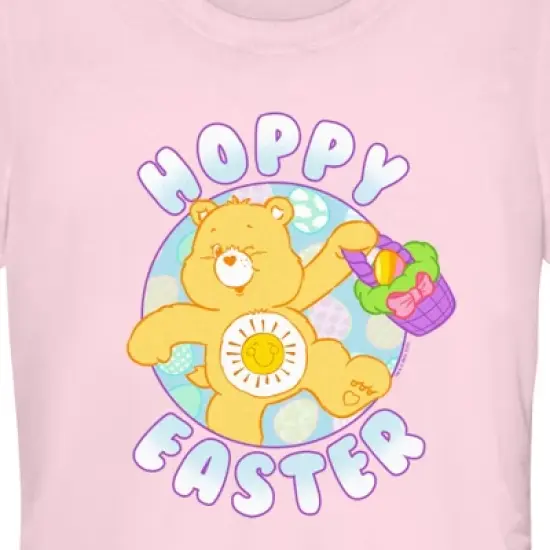 Junior's Care Bears Hoppy Easter Funshine T-Shirt image {1}
