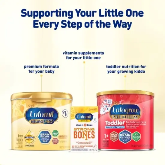 Enfamil NeuroPro Ready to Feed Infant Formula Bottles - 2 fl oz Each/6ct image {7}