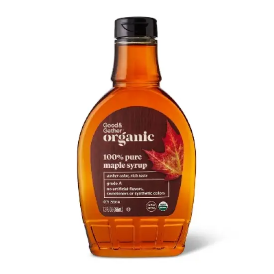 100% Pure Organic Maple Syrup - 12 fl oz - Good & Gather&trade; image {4}