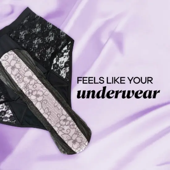 Always Discreet Boutique 5 Drops Incontinence Pads - Heavy - Long Length - 84ct image {5}