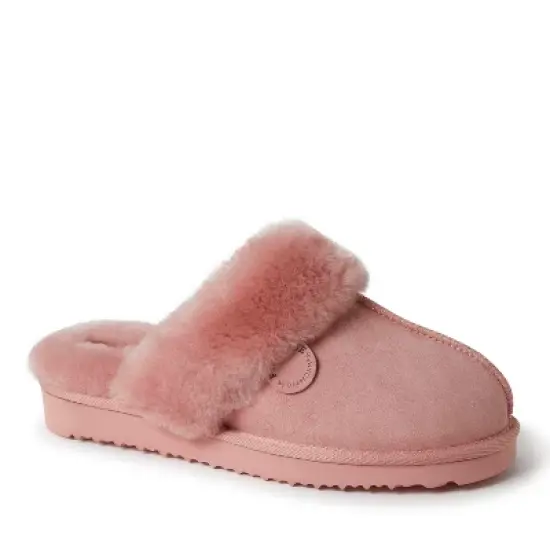 Fireside By Dearfoams Women's Sydney Genuine Shearling Scuff image {12}