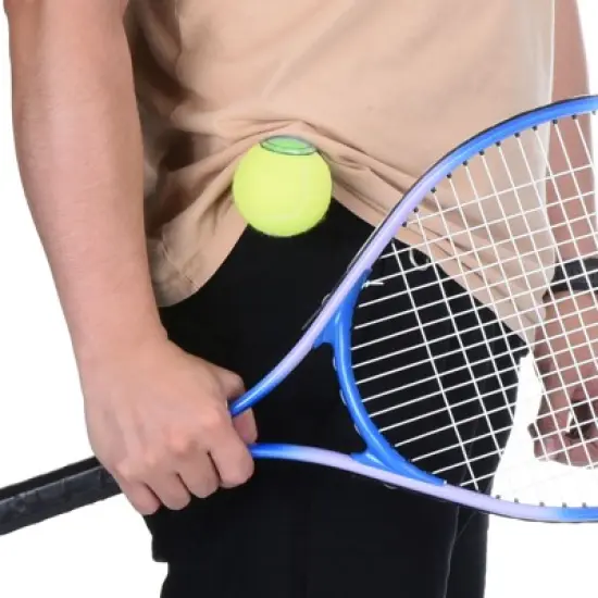 Unique Bargains ABS Durable Lightweight Convenient Tennis Ball Holder Waist Clip image {4}