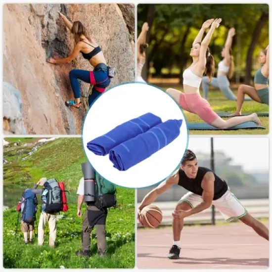 Unique Bargains Perspiration Wicking Arm Sleeves 1 Pair image {4}