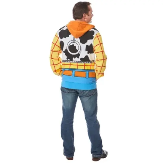 Mad Engine Toy Story Woody Mens Hoodie Costume image {3}