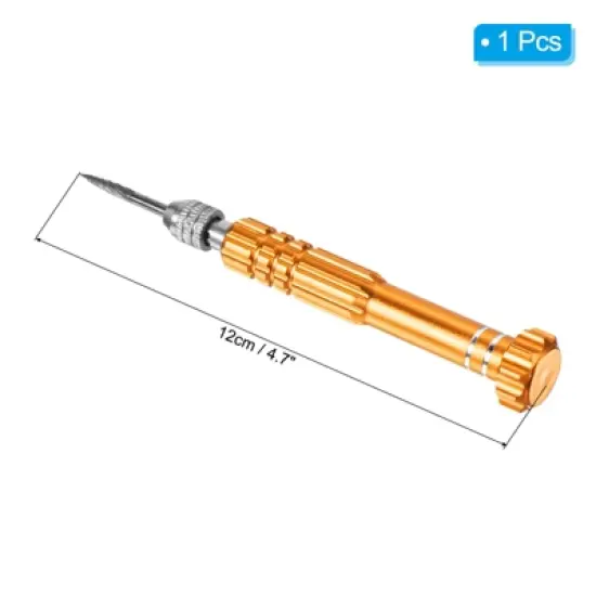 Unique Bargains Stainless Steel Badminton Racket Eyelets Nail Cone Grommet Remover image {1}