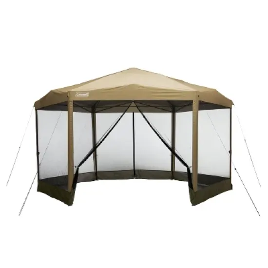 Coleman Back Home 15'x13' Screened Shelter - Tan image {1}