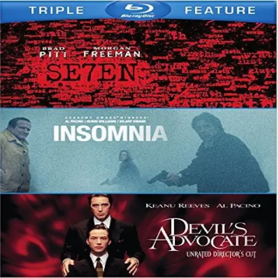 Seven/Devil's Advocate/Insomnia (Blu-ray) image {1}