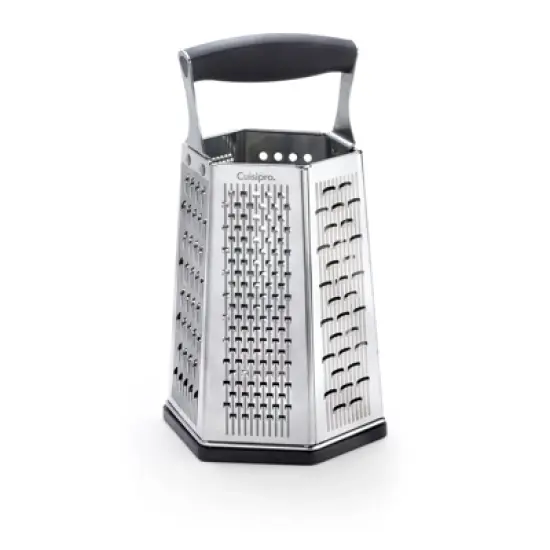 Cuisipro 6 Sided Boxed Grater With Bonus Ginger Grater image {6}