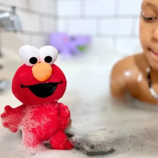 SoapSox Sesame Street Bath Sponge - Elmo image {4}
