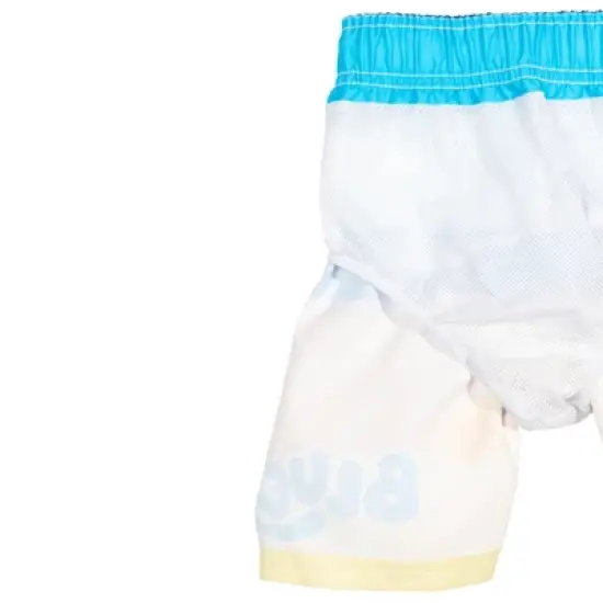 Bluey Bingo Dad Mom Pullover Rash Guard and Swim Trunks Outfit Set Little Kid image {7}