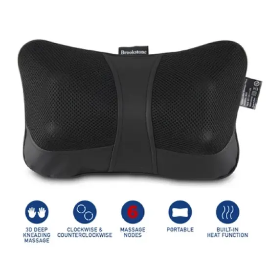 Brookstone Shiatsu Neck and Lumbar Massager image {2}