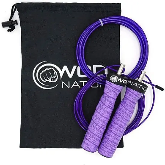 WOD Nation Attack Speed Rope - Purple image {1}