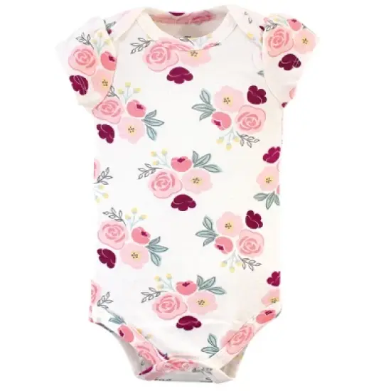 Little Treasure Baby Girl Cotton Bodysuits 3pk, Worth The Wait image {2}