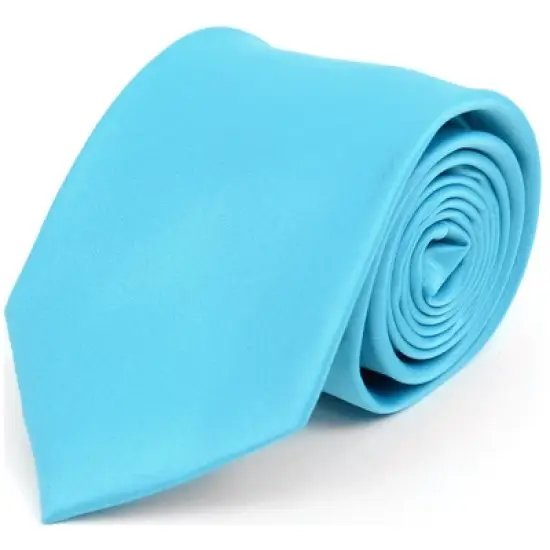 Men's Classic Solid Color Wedding Neck Tie image {40}