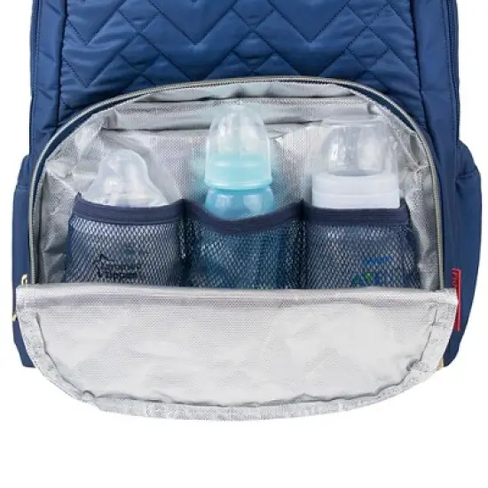 Fisher-Price Morgan Quilted Diaper Backpack image {2}