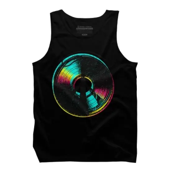 Men's Design By Humans Colors and Music By clingcling Tank Top image {4}