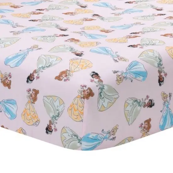 Lambs & Ivy Disney Baby Princesses Crib Bedding Set - 3pc image {4}