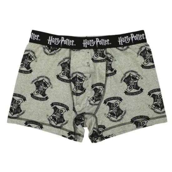 Harry Potter Hogwarts House Crest Men's 3pk Boxer Briefs image {2}