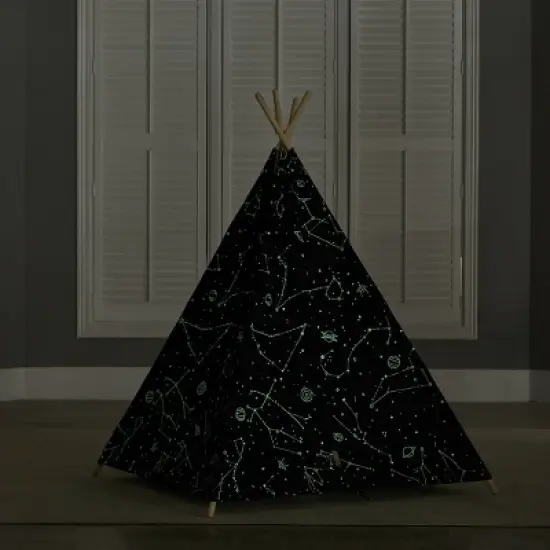 Glow in the Dark Play Tent - Wonder & Wise image {1}