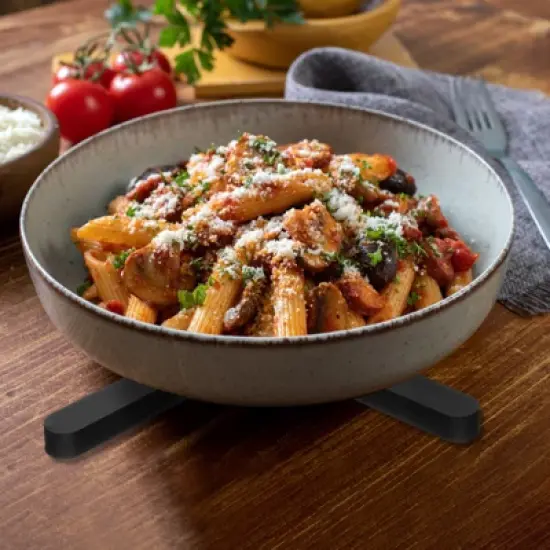 Unique Bargains Foldable Heat Resistant Non-Slip Silicone Trivet Mat for Pots Coasters image {4}