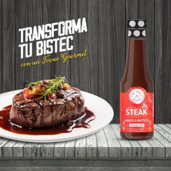 HOLY SAUCE Steak Sauce 350g image {1}