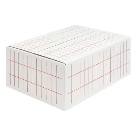 Scotch Packet Medium Mailing Box: Cardboard Shipping & Moving Box, 14" x 10", White, Flap Closure image {2}