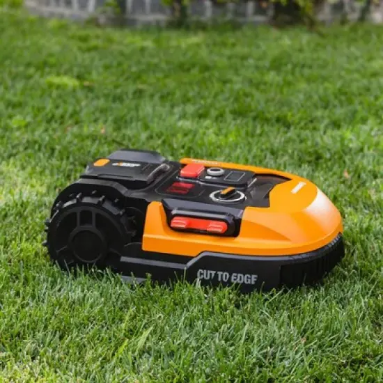 Worx WR147 Landroid M 1/4 Acre Robotic Lawn Mower Battery and Charger Included image {4}