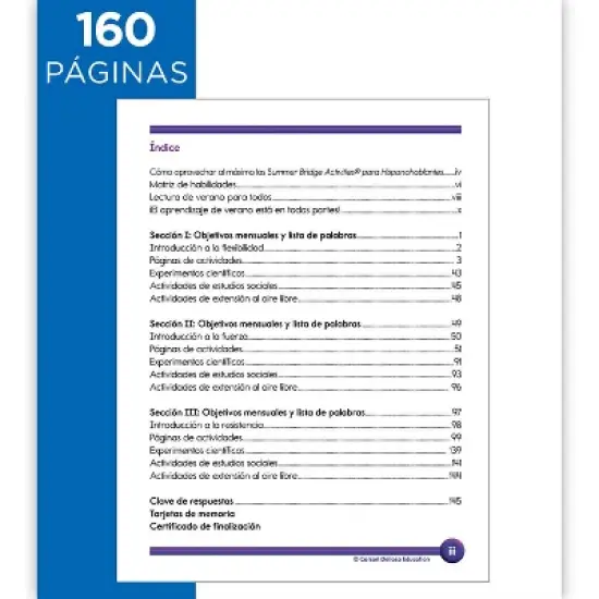 Carson Dellosa Education Summer Bridge Activities Spanish, Grade 4-5 image {2}