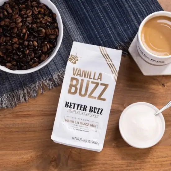 Better Buzz Vanilla Buzz Powdered Light Roast Creamer - 20oz image {4}