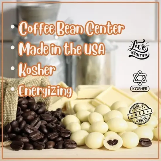 White Chocolate Covered Espresso Beans by It's Delish image {5}