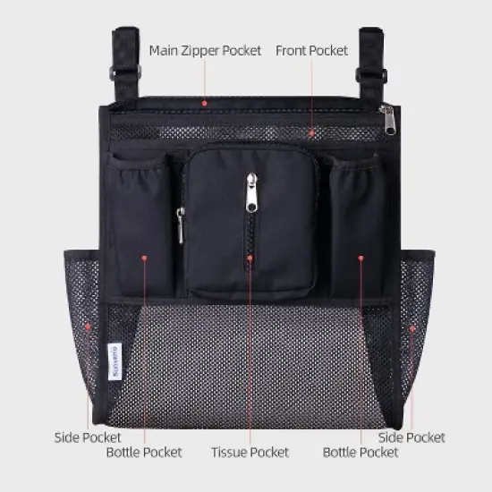 Mesh Stroller Organizer 2 Piece Set image {3}