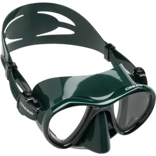 Cressi Adult Free Diving Photographer Low Volume Mask with Silicone Skirt- Metis Quality Since 1946 image {7}