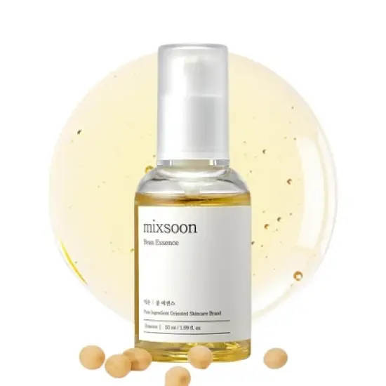 Mixsoon Bean Essence Serum | Exfoliating, Pore Treatment, Mix Soon | Fermented bean, barley, pomegranate, and Korean pear (1.69 oz) image {4}