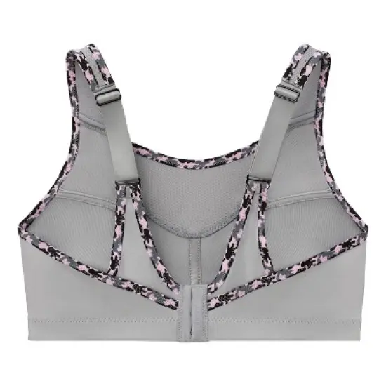 Glamorise Womens No-Bounce Camisole Sports Wirefree Bra 1066 Soft Gray image {4}