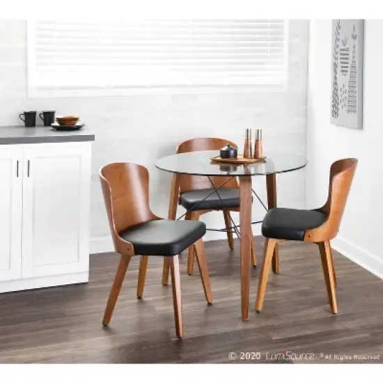 34" Trilogy Round Dining Table - LumiSource image {9}