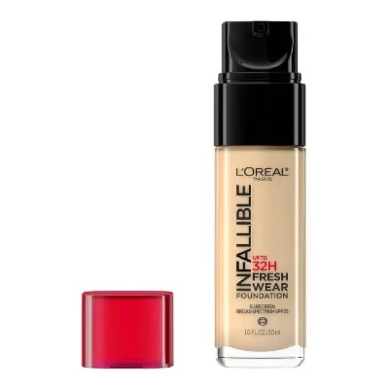 L'Oreal Paris Infallible 32HR Fresh Wear Foundation with SPF 25 - 1 fl oz image {27}